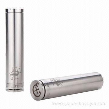 Hongwei 2013 Top Design Full Mechanical Mod Mini Electric Vapor E-cigarettes, CE and RoHS Marks